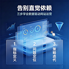 丹东建站-告别直觉依赖:三步学会数据驱动网站运营