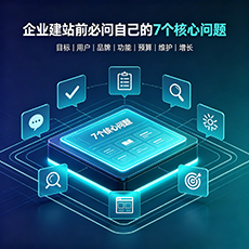 振兴建站-企业建站前必问的7个核心问题 - 网站建设规划指南