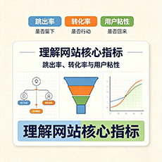 丹东建站-理解网站核心指标：跳出率、转化率与用户粘性