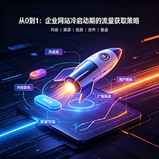 丹东建站-从0到1:企业网站冷启动期的流量获取策略